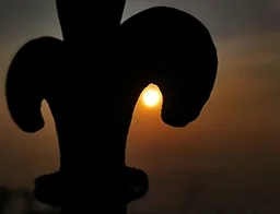 sunset in nandi hills